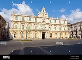 Gebäude der Universität von Catania, die älteste Universität in ...