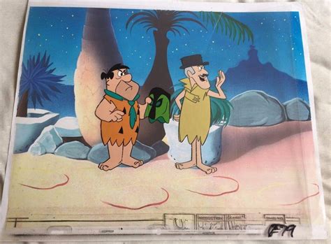 Hanna Barbera Original Production Cel Fred Flintstone The Man Called Flintstone 1842557550
