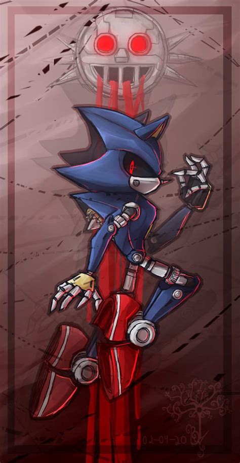 Metal Sonic Metal Virus Sonic The Hedgehog Amino
