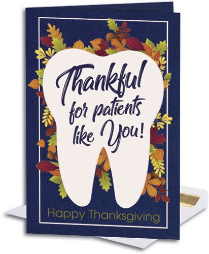 Thanksgiving Dental And Fall Folding Laser And Postcards