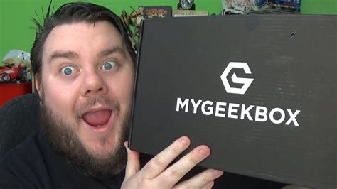 My Geek Box February 2018 Unboxing Subscription Box Review Youtube