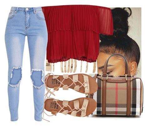 spring 2k17 by eazybreezy305 liked on polyvore featuring burberry billabong forever 21