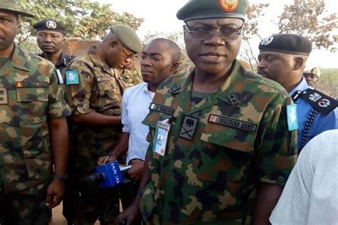 Chief Of Army Staff Lt Gen Yahaya Storms Niger State Over Incessant
