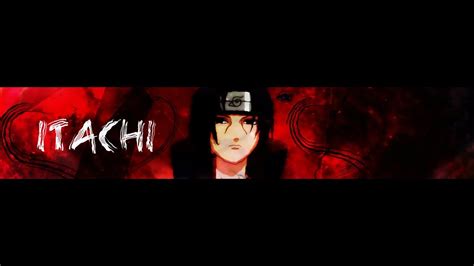 Banner For Itachi Gfx Art By Me Youtube