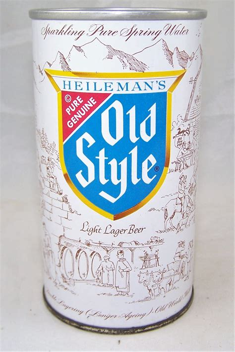 Lot Detail Heilemans Old Style Zip Top Beer Canminty