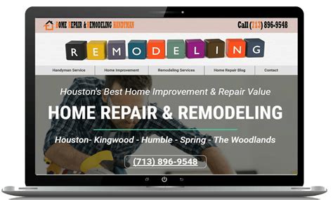Home Improvement Website Designs | SEO Websites - ProEngage Local
