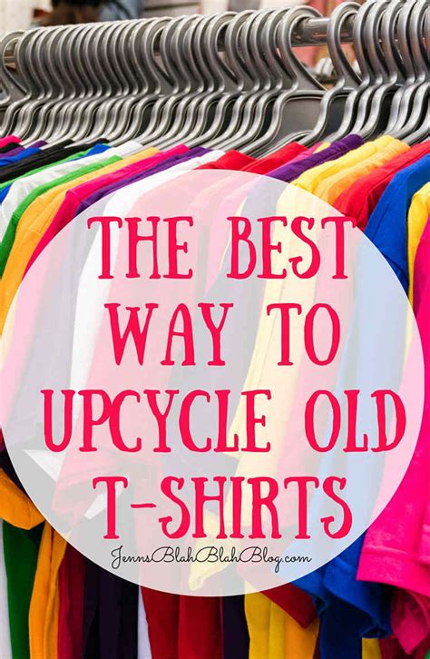 The Best Way To Upcycle Old T Shirts
