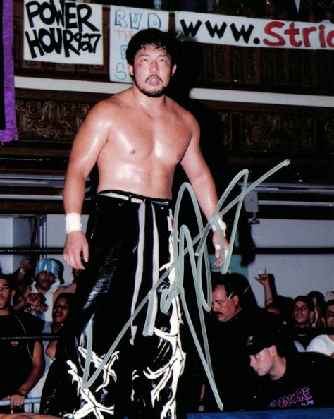 Yoshihiro Tajiri Signed 8x10 Photo Signed By Superstars