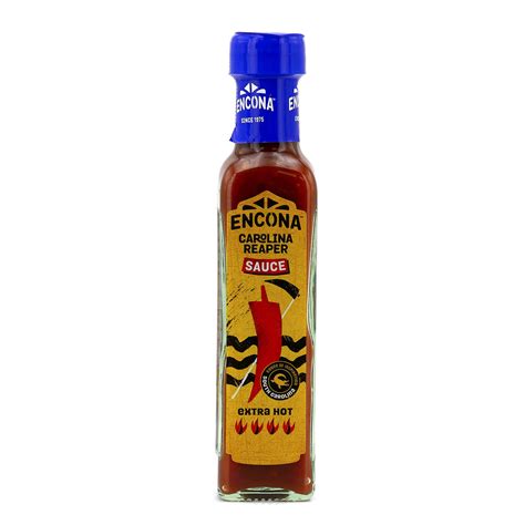 Encona Carolina Reaper Extra Hot Pepper Sauce Encona