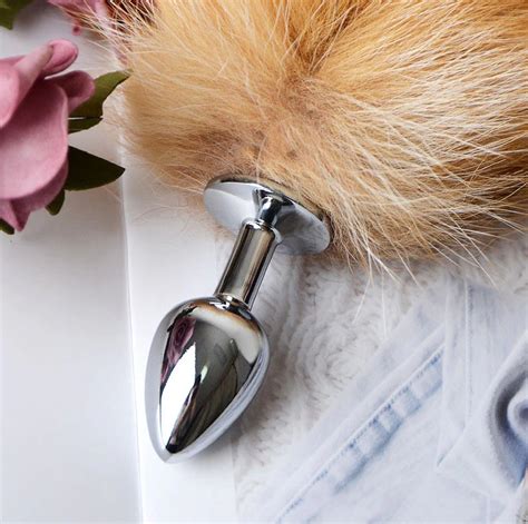 Butt Plug For Women And Couples Natural Fox Tail Butt Plug Etsy