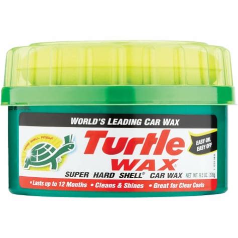 Turtle Wax Super Hard Shell Paste Car Wax 95 Oz Smiths Food And Drug
