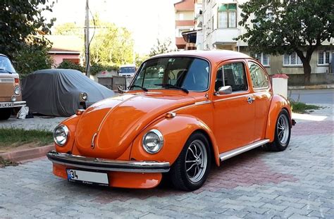 Another Lowered Orange Super Beetle What Are The Odds Twins Vw