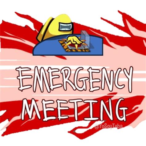 Among Us Emergency Meeting Png Damongusa