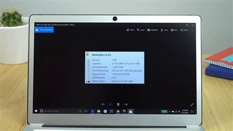Guide Show The Battery Percentage Remaining In The Windows 10 Taskbar