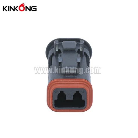 Dt06 2s Ep11 Female 2 Pins Dt Series Electrical Connector Kinkong