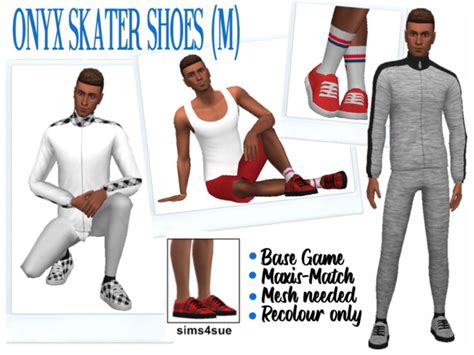 Onyxsims Skater Shoes M The Sims 4 Catalog