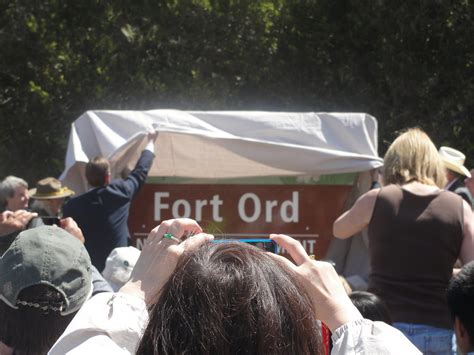 Fort Ord National Monument Dedication Dedication Ceremony Flickr