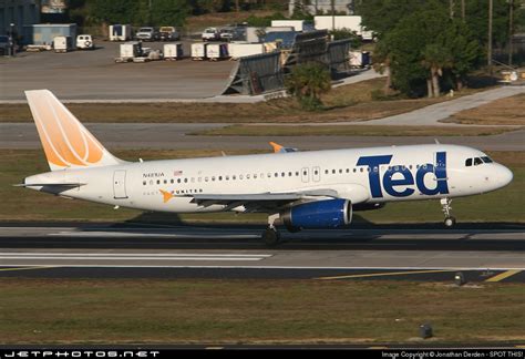 N481ua Airbus A320 232 Ted Jonathan Derden Jetphotos