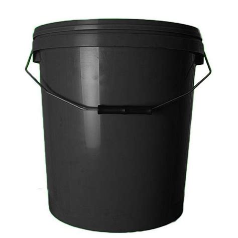 10 Litre Black Plastic Bucket With Lid Bucket Home And Garden Store Home