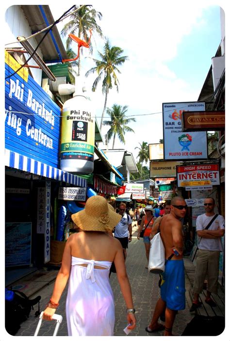 Koh Phi Phi Tourist Street Globetrottergirls Flickr