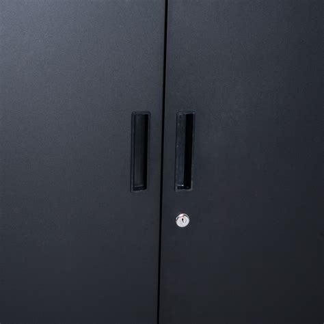 71 Steel Lockable Wardrobe Storage Cabinet 7 Cubes Clothes Closet W
