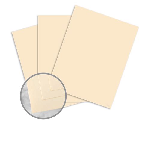 Ivory Paper 8 12 X 11 In 24 Lb Writing Smooth 30 Recycled Via