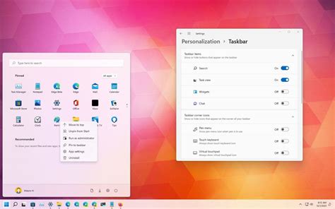 How To Customize Taskbar On Windows 11 Pureinfotech