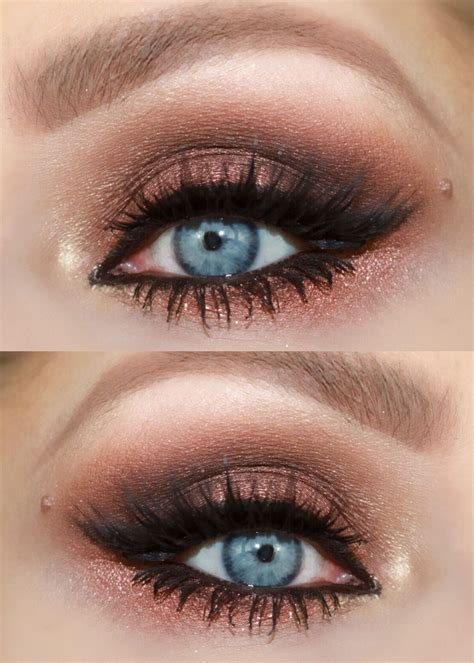 Smokey Eye Look Urban Decay Naked Heat Palette Naked Heat Palette Tutorial Copper And
