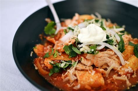 Receta Sencilla De Chilaquiles Con Salsa Chipotle