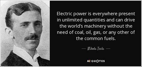 Top 18 Electric Power Quotes A Z Quotes