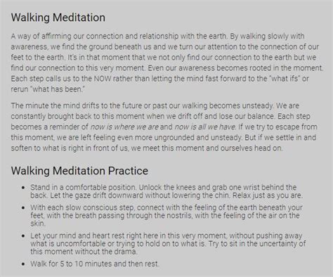 Walking Meditation From Dr Dean Ornish Gaileee Walking Meditation