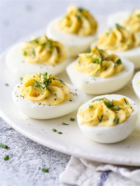 Fresh Herb Deviled Eggs Completely Delicious