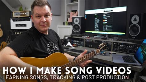 How I Make Song Videos Behind The Scenes Learning Songs Tracking