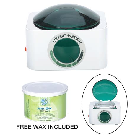 How to clean wax pot without cleaner. Clean + Easy Deluxe Pot Wax Warmer with free wax