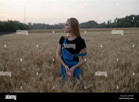 Wearing Overalls Hi Res Stock Photography And Images Alamy