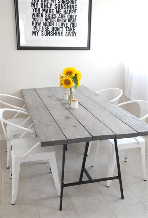 11 Diy Dining Tables To Dine In Style