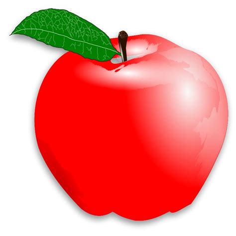 Apple clips is different to the competition thanks to its voice recognition feature. red apple clipart (With images) | Apple picture, Apple ...