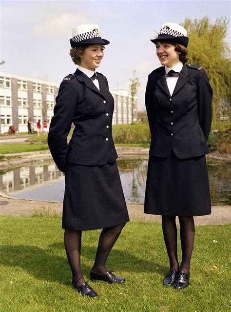Striking A Pose In 1977 Womens Uniforms Police Women Female Police