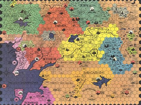 Hill Cantons How To Awesome Up Fantasy Maps Matt Colville Hex Map