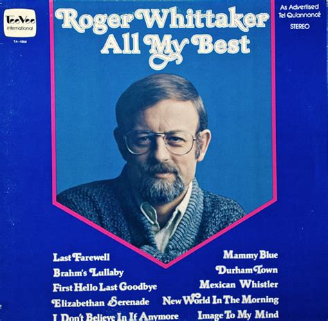 Roger Whittaker All My Best 1977 Vinyl Discogs