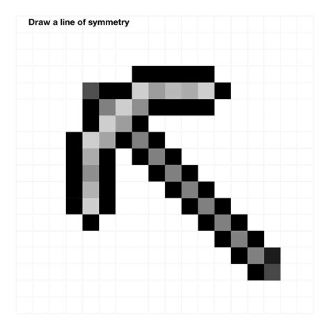Minecraft Pickaxe Drawing At Explore Collection Of