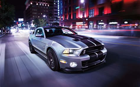Motion Blur Shelby 2k Ford Ford Mustang Car Gt500 Hd Wallpaper