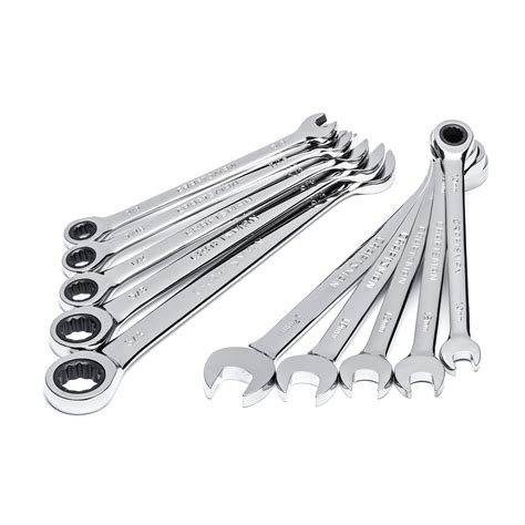 Craftsman 10 Pc Ratcheting Combination Sae And Metric