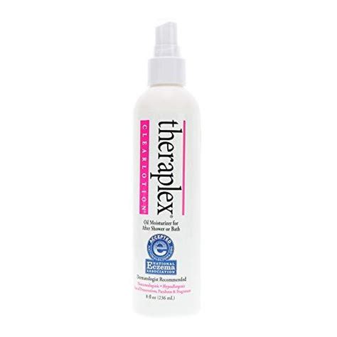 Theraplex Clear Lotion Spray Oil Moisturizer For After Shower Or Bath