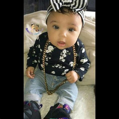 Zoë Skyy 4 Months • African American And Caucasian Future Daughter