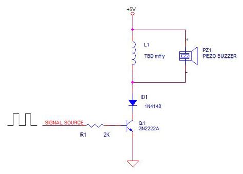 Piezo Buzzer Wiring Diagram Style Guru Fashion Glitz Glamour