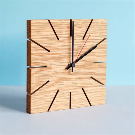 Wooden Clock By James Design