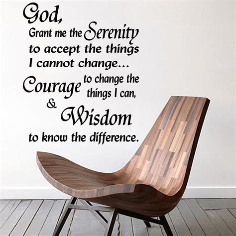 Quotes Wall Decal Serenity Prayer God Grant Me The Serenity Jeyfel