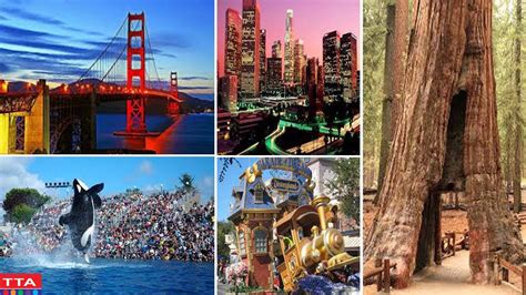 Top 10 Tourist Attractions In Usa Best Destinations In California