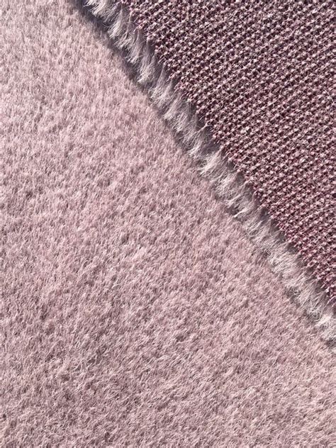 Helmbold Alpaca Mohair Fabric 9mm Dense Velvet Damson Amazing Craft